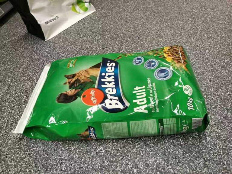 Flat Bottom Bags for Pet Food Cat Dog