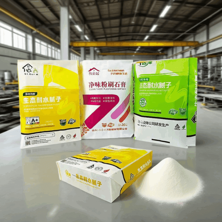 PP Valve Bags Gypsum Packing