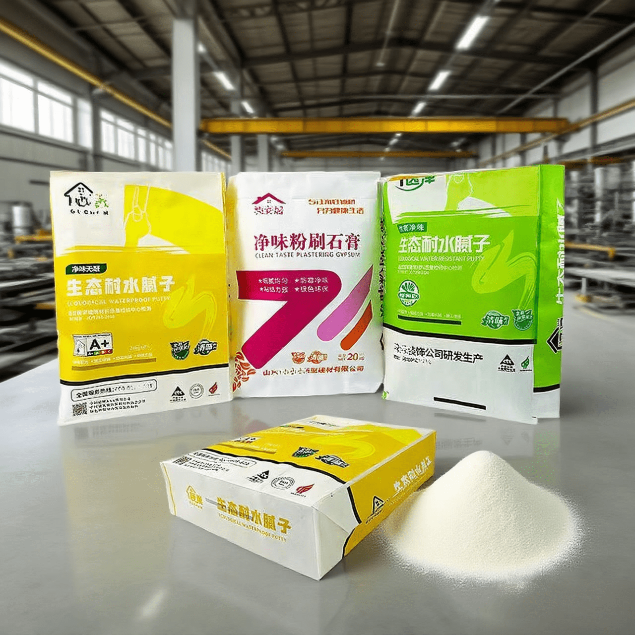 PP Valve Bags Gypsum Packing