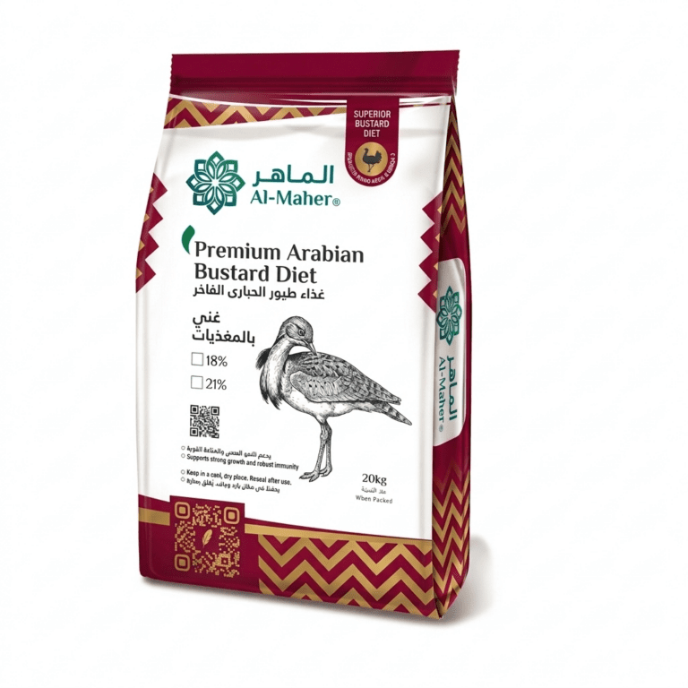 Premium Houbara Bustard Feed Packaging | BOPP Pinch Bottom Bags Manufacturer