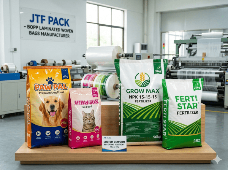 From Protection to Premium Appeal: How Food-Grade BOPP Laminated Woven Bags Elevate Pet Food Packaging